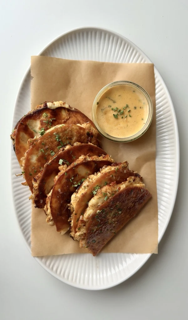 Chicken Alfredo Tacos cover