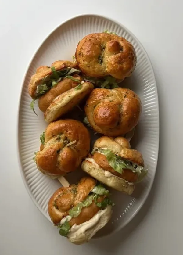 Garlic Knot McChicken Sliders cover