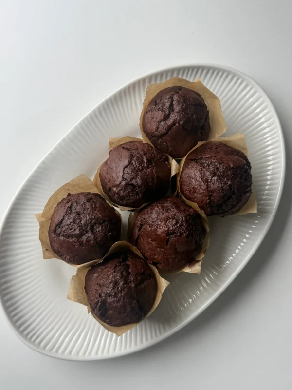 Double Chocolate Banana Bread Muffins cover