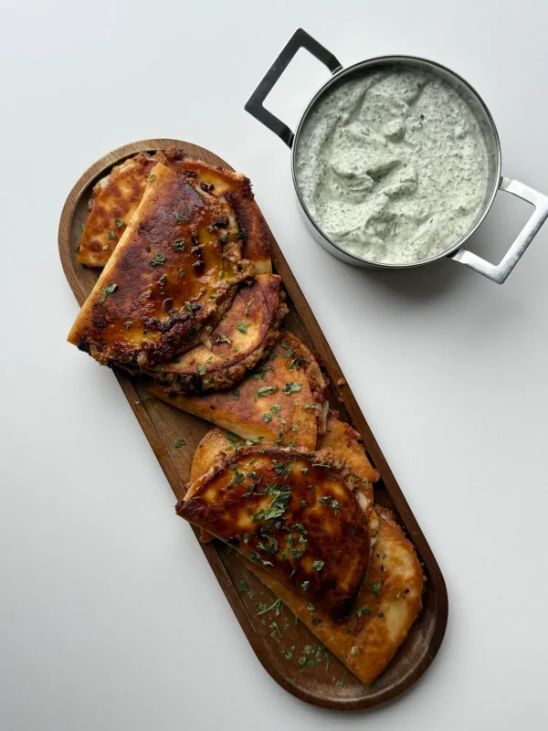 Crispy Beef Tacos with Cilantro Lime Sauce cover