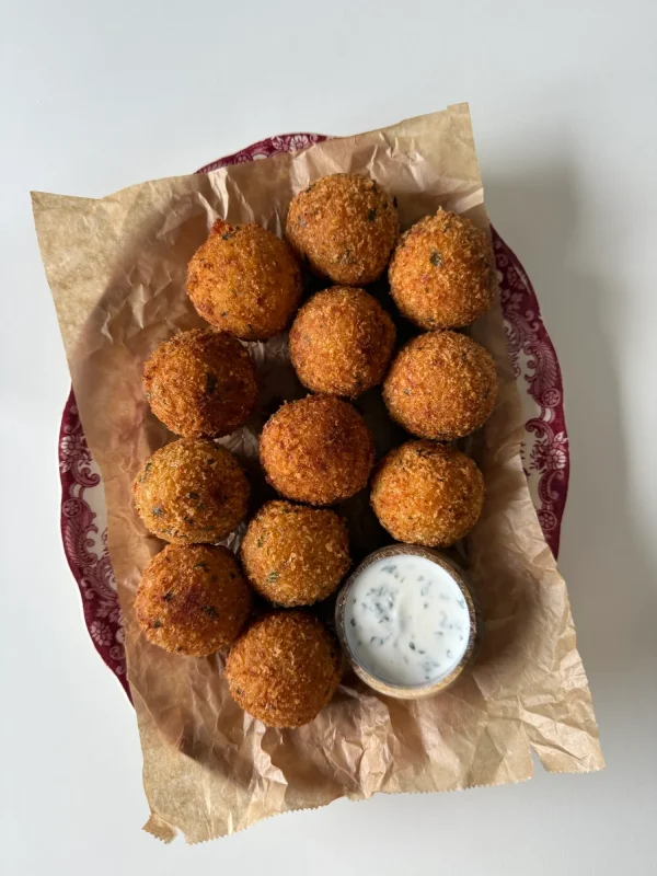 Crispy Cheese Stuffed Potato Balls cover