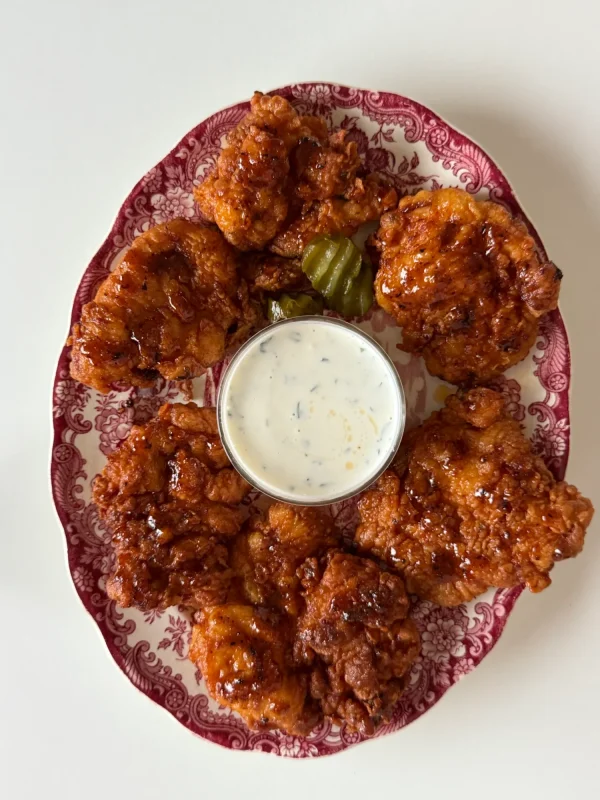 Hot Honey Chicken Tenders with Ranch Dressing cover