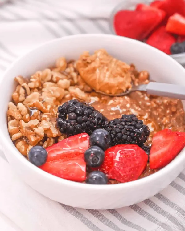 Chocolate Cottage Cheese Breakfast Bowl cover