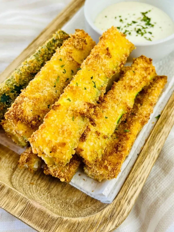 Oven Baked Zucchini Sticks cover