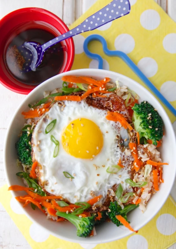 Asian Rice Bowl with Egg cover