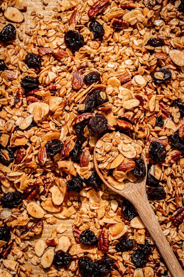 Homemade Maple Nut Granola cover