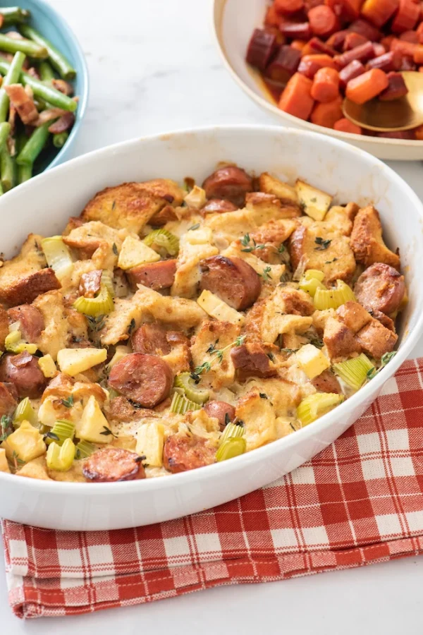 Kid’s Apple Sausage Stuffing cover
