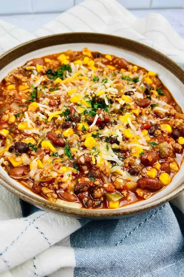 Slow Cooker Taco Chili cover