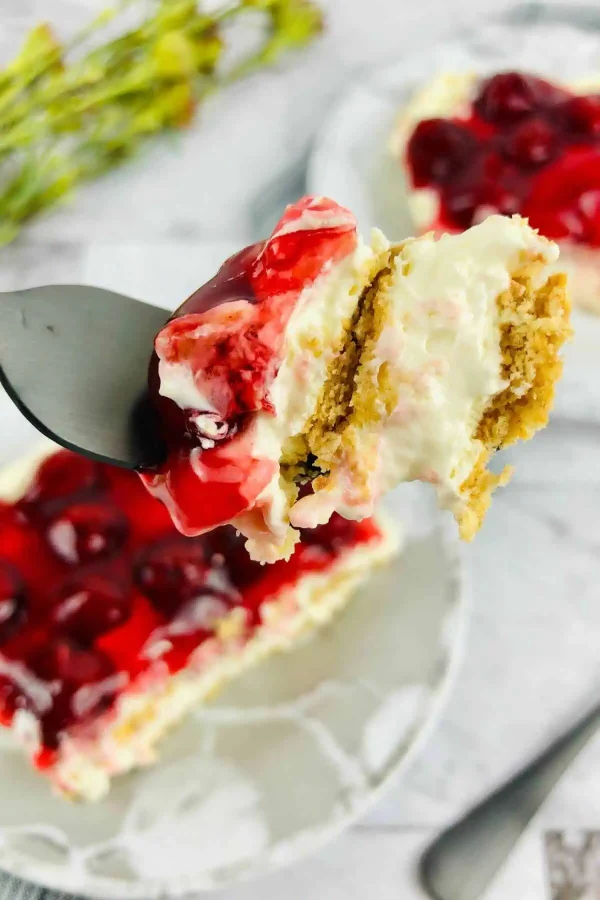 No Bake Cherry Cheesecake cover