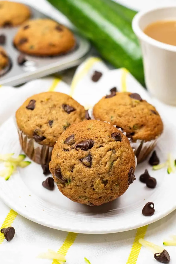 Zucchini Chocolate Chip Muffins cover
