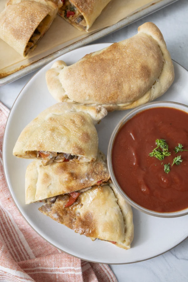 Vegetarian Calzones cover