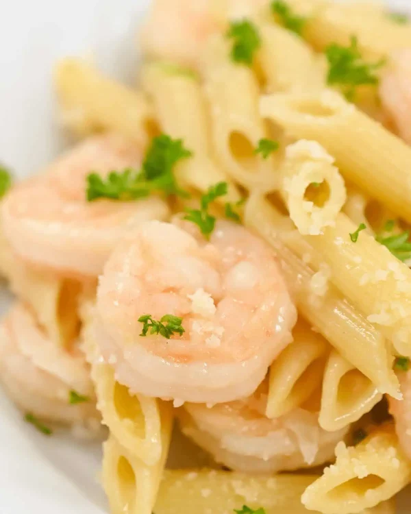 Parmesan Shrimp Pasta cover