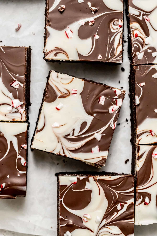 Peppermint Bark Brownies cover