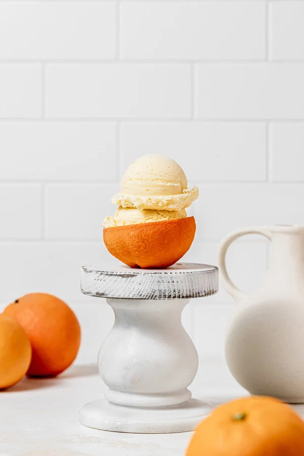 Easy Homemade Orange Sherbet cover