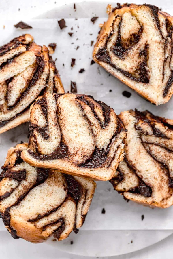 Chocolate Tahini Babka cover