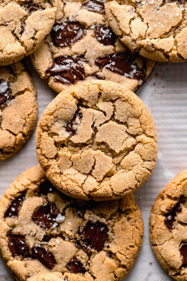 Pan-Banging Chocolate Chip Peanut Butter Cookies cover