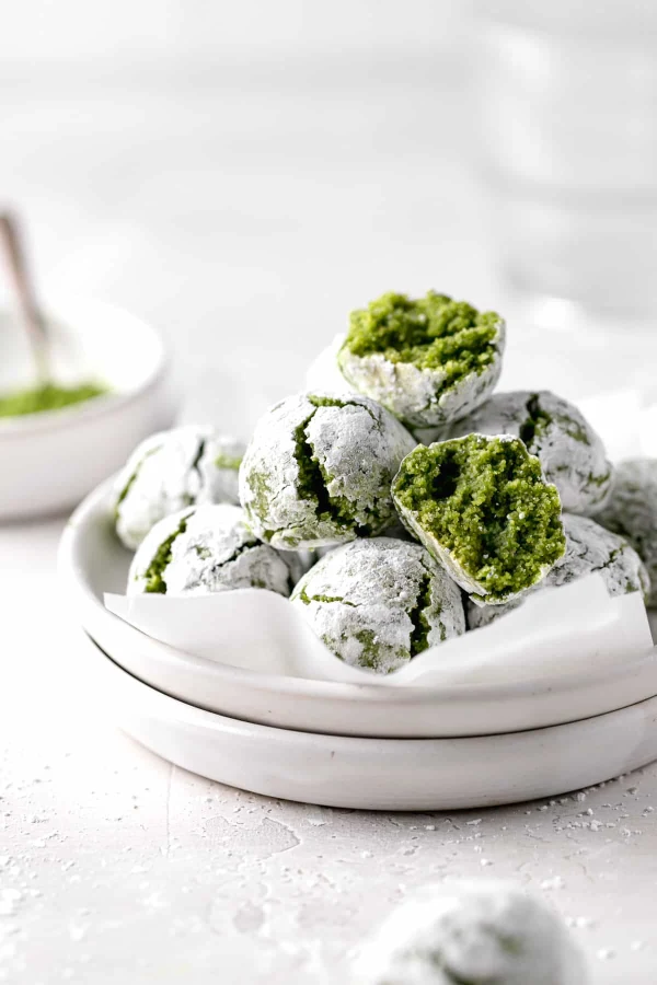 Matcha Amaretti Cookies cover