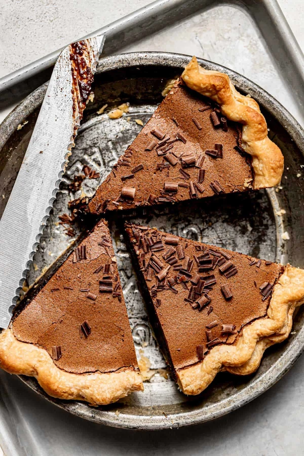 Dark Chocolate Chess Pie cover