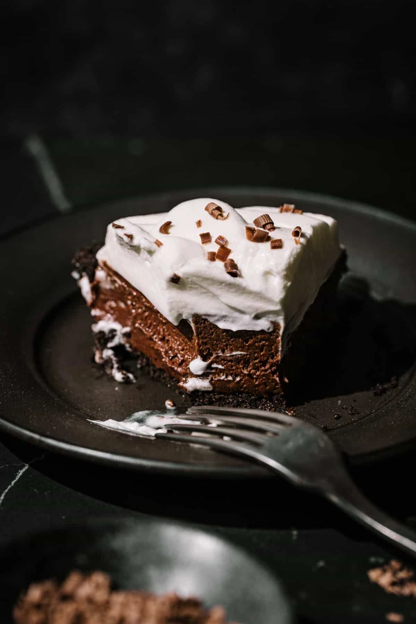 No Bake Chocolate Mousse Pie cover