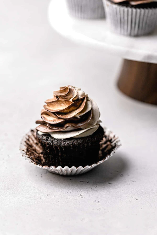Fudgy Gluten-Free Chocolate Cupcakes cover