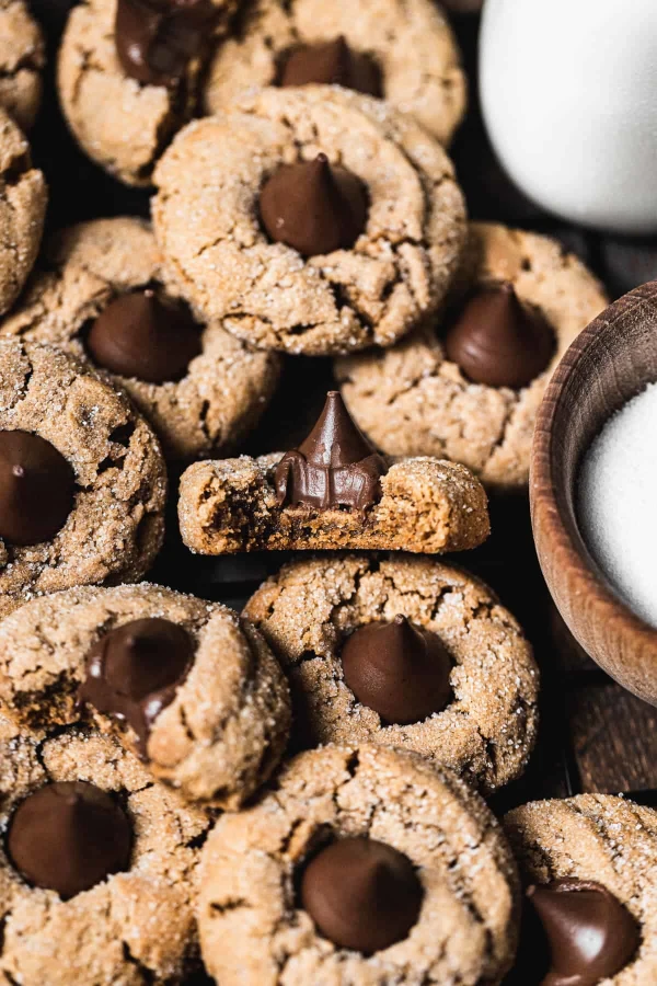 Gluten-Free Peanut Butter Blossoms cover