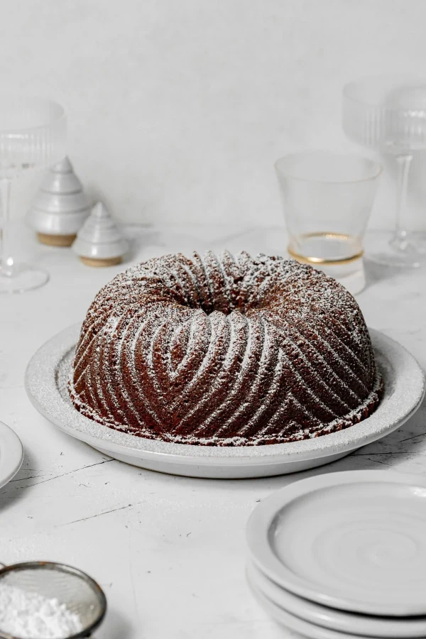 Gingerbread Bundt Cake cover