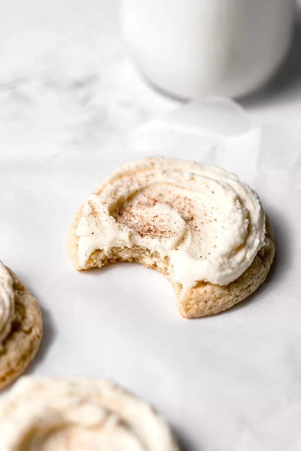 Frosted Eggnog Cookies cover