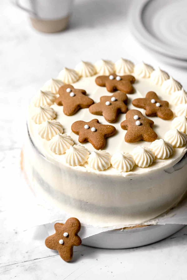 Gingerbread Cake with Cream Cheese Frosting cover