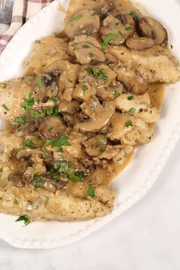 Instant Pot Chicken Marsala cover