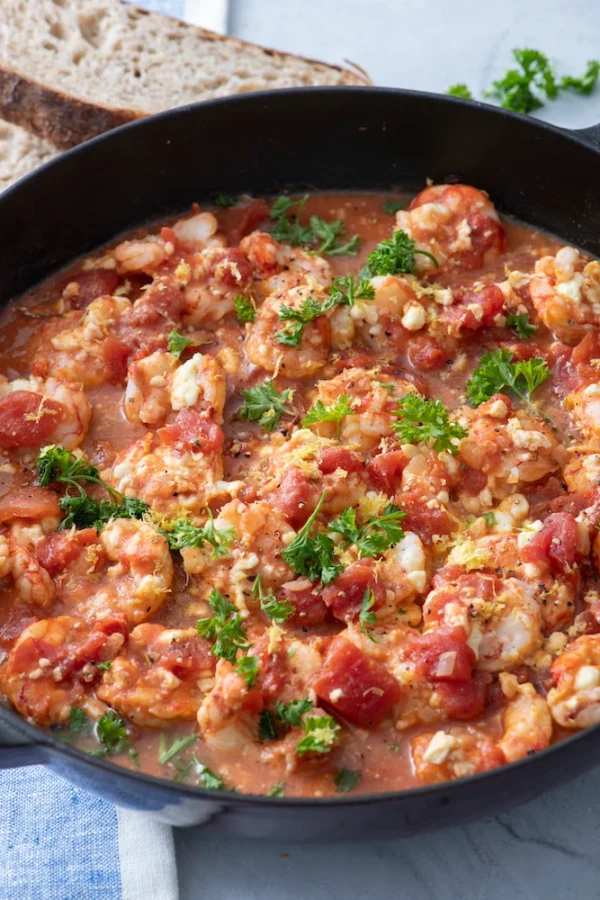 Greek Style Shrimp cover