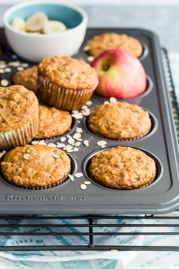 Apple Banana Muffins cover