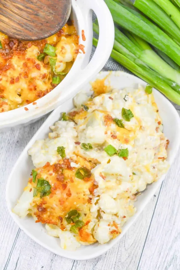 Loaded Cheesy Cauliflower Casserole cover