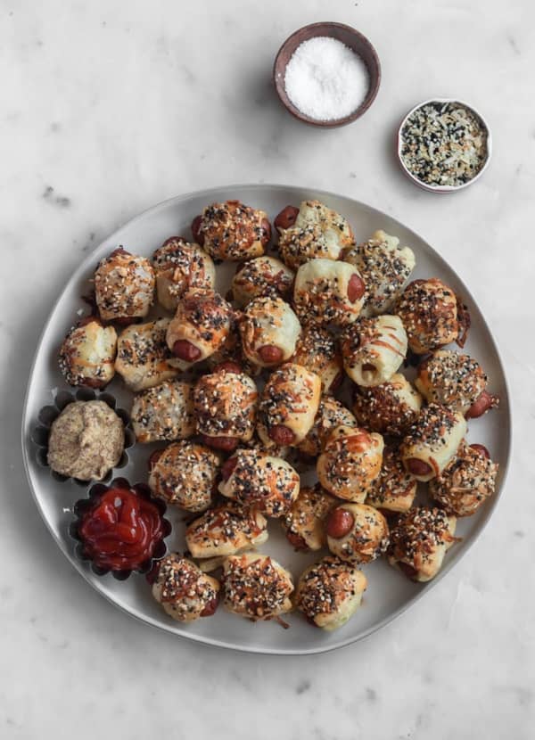 Pigs In A Blanket With Everything Seasoning & Parmesan cover