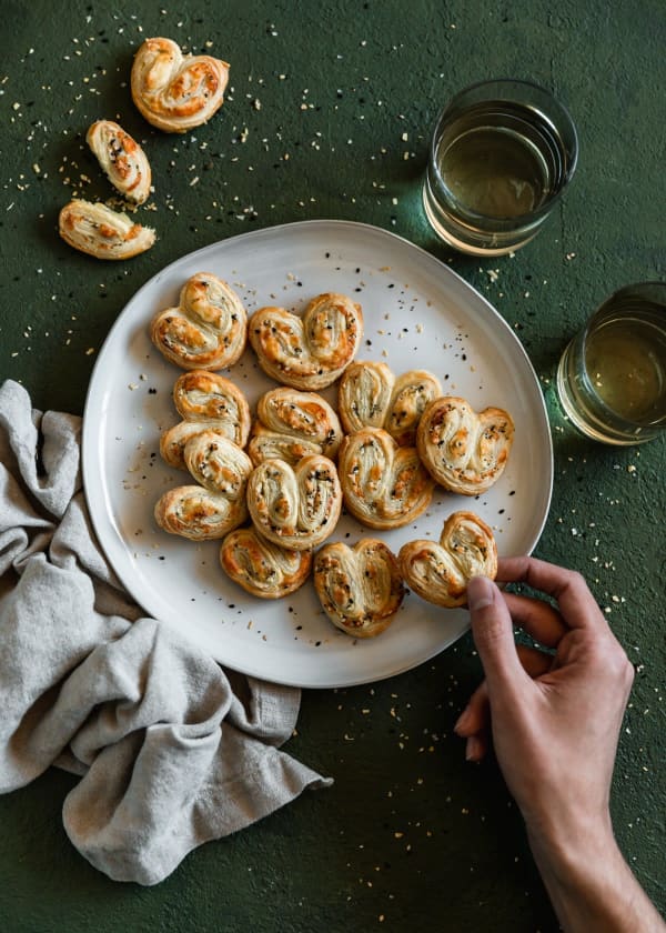 Savory Palmiers With Parmesan & Everything Bagel Spice cover