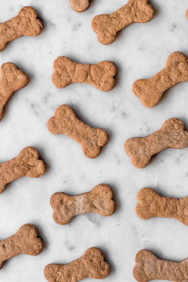 Homemade Peanut Butter Dog Cookies cover