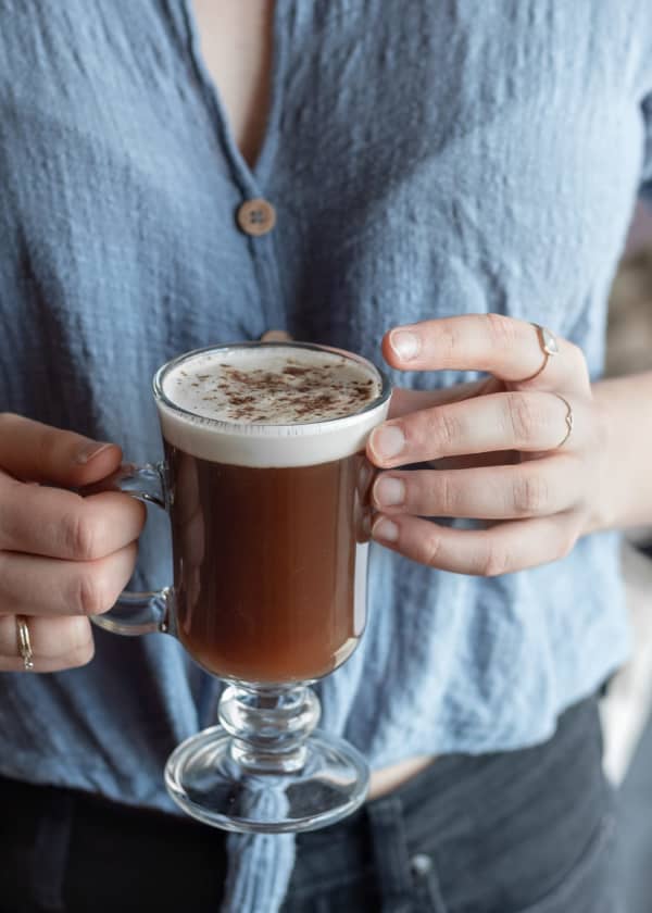Vegan Irish Coffee With Coconut Cream + Hawaij cover