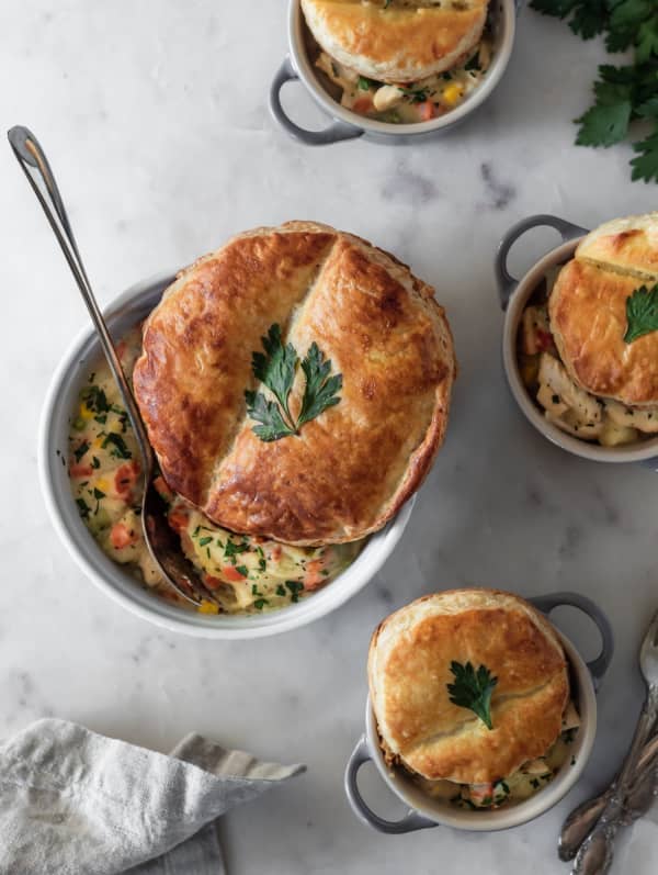 Deconstructed Chicken Pot Pie cover