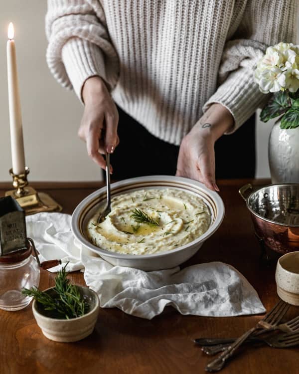 Cheddar Mashed Potatoes With Rosemary cover