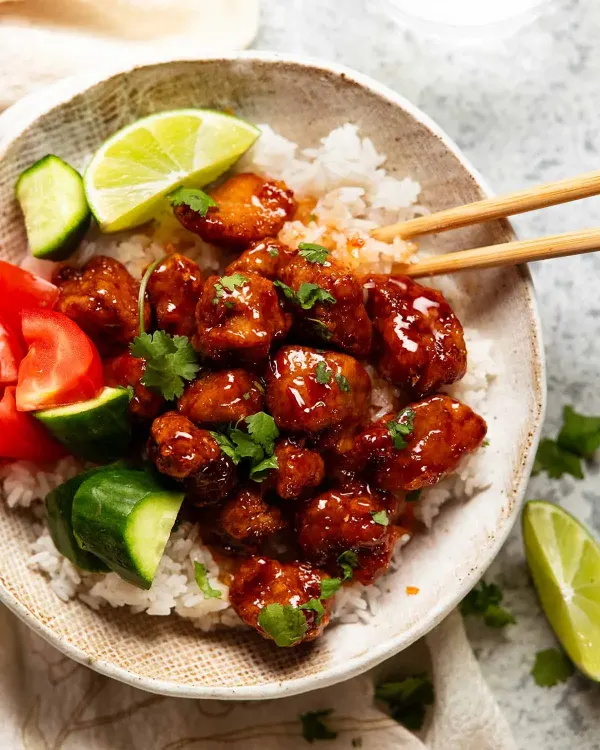 Easy Crispy Thai Pork Bites with Sticky Sweet Chilli Sauce cover