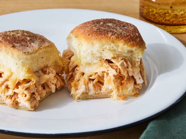 Buffalo Chicken Sliders cover
